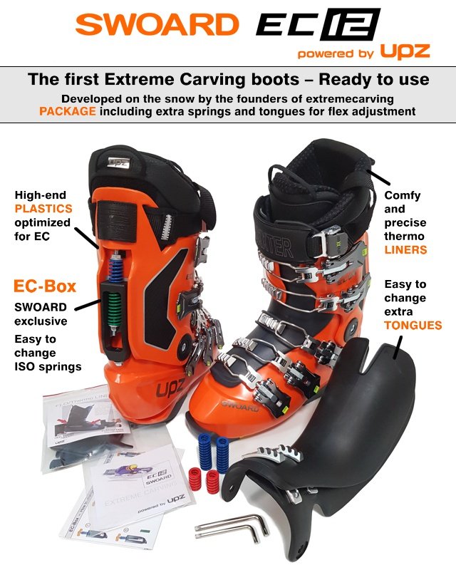 New EC12: the first Extreme Carving boots, ready to use